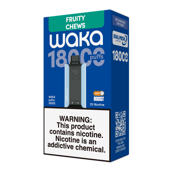 WAKA SOPRO PA18K PUFFS DISPOSABLE POD