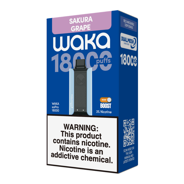 WAKA SOPRO PA18K PUFFS DISPOSABLE POD